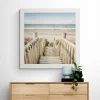 Dunelm Beach Pathway Framed Print -Comfortable Home 30706328