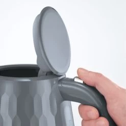 Russell Hobbs Honeycomb Kettle Grey -Comfortable Home 30713877 alt04