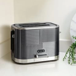 Russell Hobbs Geo Steel 2 Slice Toaster