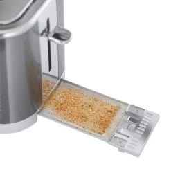 Russell Hobbs Geo Steel 2 Slice Toaster -Comfortable Home 30714031 alt05