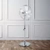 Dunelm 16" Chrome Pedestal Fan -Comfortable Home 30720799