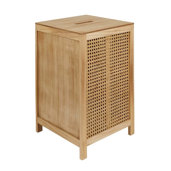 Dunelm French Cane Laundry Hamper 4 Dunelm French Cane Laundry Hamper - Image 2