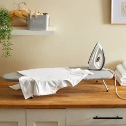 Dunelm Flip Down Ironing Board Over The Door 11 Dunelm Flip Down Ironing Board Over The Door -Comfortable Home 30734653 alt03