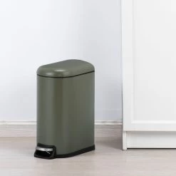 10L Elements Tall Slim Pedal Bin