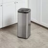 Dunelm 30L Stainless Steel Sensor Square Bin