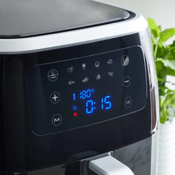 Dunelm Digital 6L Black Air Fryer 4 Dunelm Digital 6L Black Air Fryer - Image 2