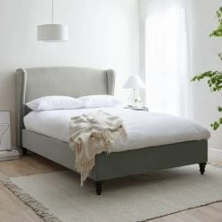 Dunelm Oswald Grey Bed