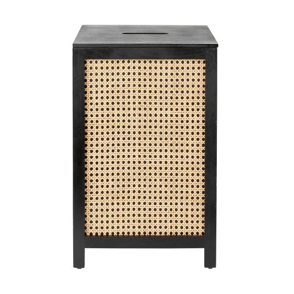 Dunelm French Cane Black Laundry Hamper 5 Dunelm French Cane Black Laundry Hamper - Image 3