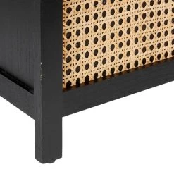 Dunelm French Cane Black Laundry Hamper 11 Dunelm French Cane Black Laundry Hamper -Comfortable Home 30747345 alt04