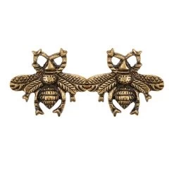 Dunelm Pack Of 2 Bumble Bee Drawer Knobs