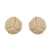 Dunelm Pack Of 2 Knots Beige Door Knobs