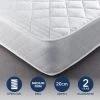 Dunelm Everyday Orthopaedic Open Coil Mattress -Comfortable Home 30758879