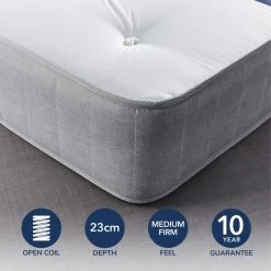 Fogarty Just Right Extra Comfort Orthopaedic Open Coil Mattress