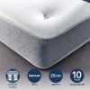 Fogarty Just Right Memory Foam Top Orthopaedic Open Coil Mattress -Comfortable Home 30758944