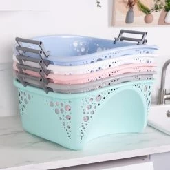 Minky 40L Stackable Laundry Basket 9 Minky 40L Stackable Laundry Basket -Comfortable Home 30759328 alt03