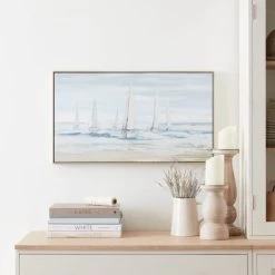 Dunelm Boats Canvas 40x70cm