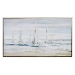 Dunelm Boats Canvas 40x70cm -Comfortable Home 30766110 alt02