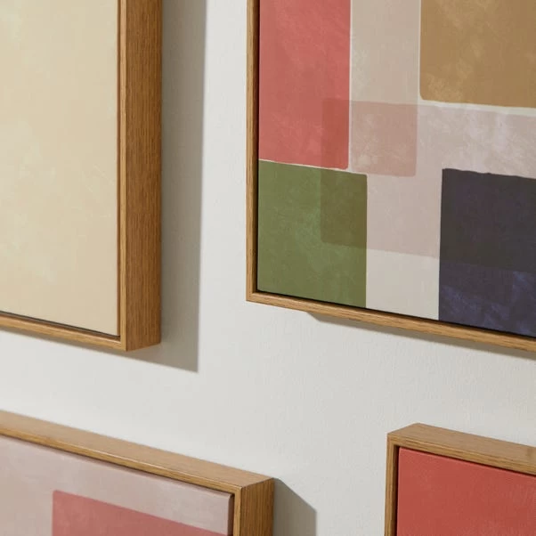 Set Of 6 Elements Abstract Capped Canvases 4 Set Of 6 Elements Abstract Capped Canvases - Image 2