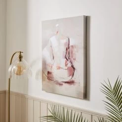 Dunelm Abstract Nude Lady Canvas 50x70cm