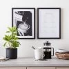 Dunelm Set Of 2 Barrista Prints 30x40cm