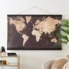Dunelm World Map Hanging Mural 90x140cm