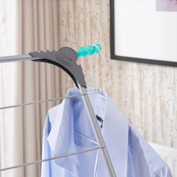 Addis 3 Tier Airer With Hooks 3 Addis 3 Tier Airer With Hooks