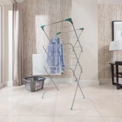 Addis 3 Tier Airer With Hooks 11 Addis 3 Tier Airer With Hooks -Comfortable Home 30769063 alt03