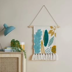 Elements Floral Wall Hanging 30cm X 50cm