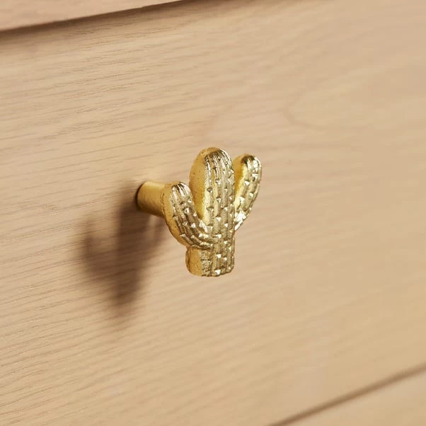 Dunelm Golden Cactus Handle 3 Dunelm Golden Cactus Handle