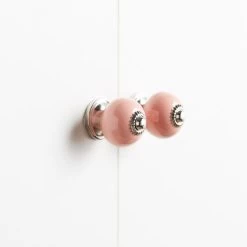 Dunelm Set Of 2 Ceramic Round Door Knobs