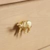 Dunelm Golden Elephant Handle