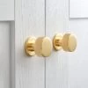 Dunelm Set Of 2 Large Knurled Cabinet Knobs -Comfortable Home 30772417