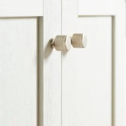 Dunelm Set Of 2 Medium Knurled Cabinet Knobs