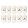 Korbond Pack Of 10 DK Yarn 100g Balls -Comfortable Home 30774639