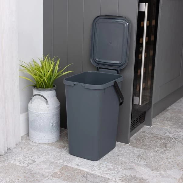 Dunelm Stackable 18L Plastic Bin 4 Dunelm Stackable 18L Plastic Bin - Image 2