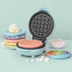 G&P Sorbet Blue Mini Waffle Maker