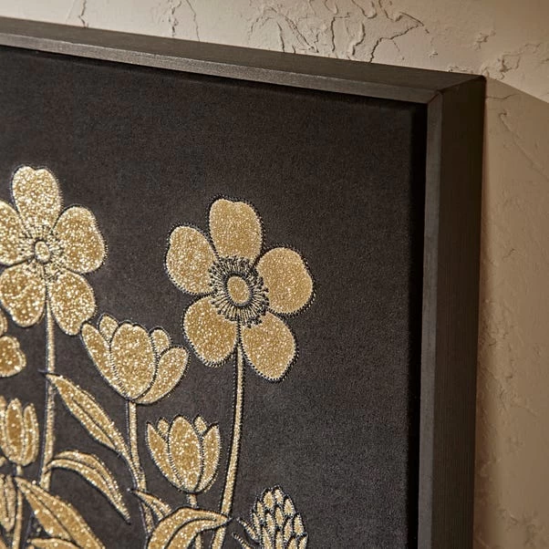 Dunelm Pack Of 2 Hintze Floral Framed Canvases 6 Dunelm Pack Of 2 Hintze Floral Framed Canvases - Image 4