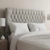 Dunelm Chenille Chesterfield Headboard