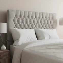 Dunelm Chenille Chesterfield Headboard