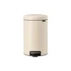 Brabantia NewIcon Pedal Bin 12L Soft Beige -Comfortable Home 30788090