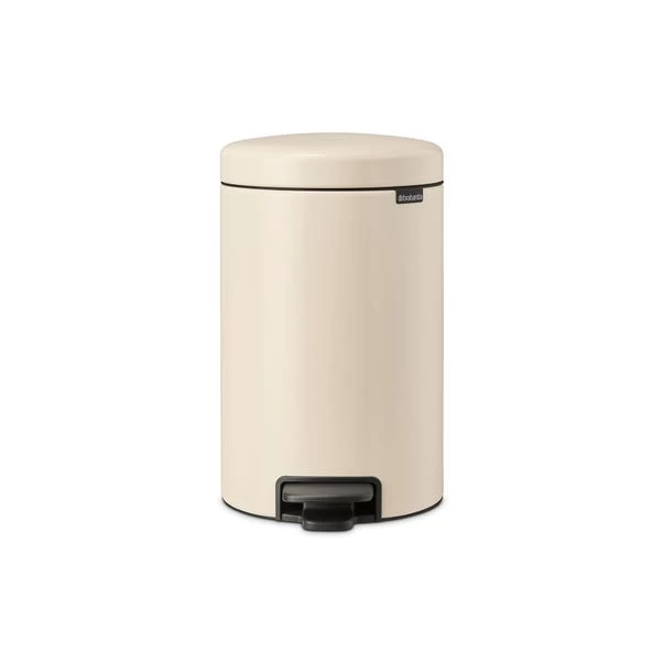 Brabantia NewIcon Pedal Bin 12L Soft Beige 3 Brabantia NewIcon Pedal Bin 12L Soft Beige