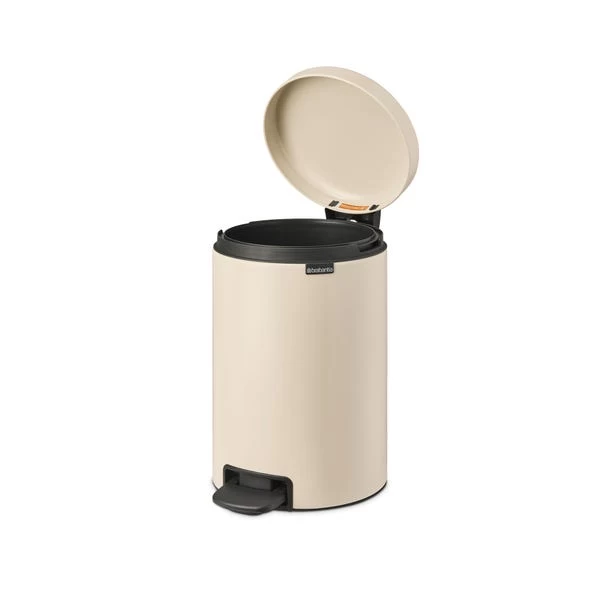 Brabantia NewIcon Pedal Bin 12L Soft Beige 4 Brabantia NewIcon Pedal Bin 12L Soft Beige - Image 2