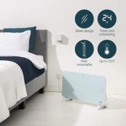 Princess 2000W Smart Glass Panel Heater -Comfortable Home 30789712 alt03