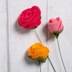 Wool Couture A Bouquet Of Flowers Craft Kit 13 Wool Couture A Bouquet Of Flowers Craft Kit -Comfortable Home 30790591 alt05