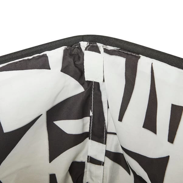 Elements Leaves Black Laundry Basket 6 Elements Leaves Black Laundry Basket - Image 4