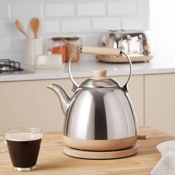 Dunelm Churchgate Stainless Steel Kettle 1.7L 3 Dunelm Churchgate Stainless Steel Kettle 1.7L