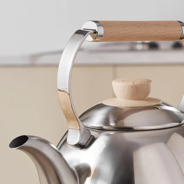 Dunelm Churchgate Stainless Steel Kettle 1.7L 4 Dunelm Churchgate Stainless Steel Kettle 1.7L - Image 2