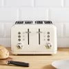 Dunelm Spectrum Cream 4 Slice Toaster 1 Dunelm Spectrum Cream 4 Slice Toaster -Comfortable Home 30794953