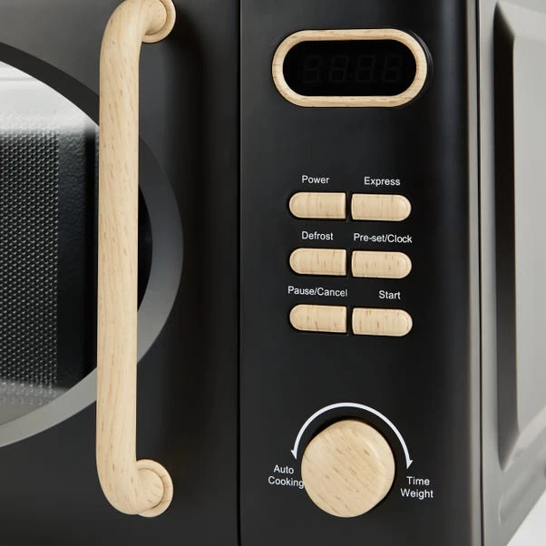 Churchgate Microwave Black 700W 5 Churchgate Microwave Black 700W - Image 3