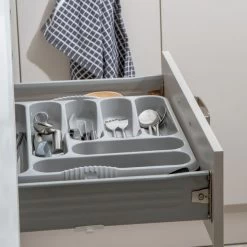 Wham Upcycled Large Grey Cutlery Tray -Comfortable Home 30798482 alt02